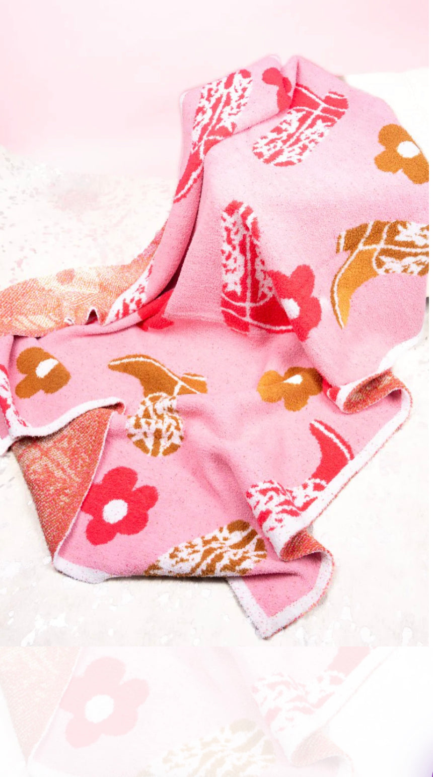 Cozy Cowgirl Blanket